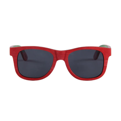 Barcelona D-Frame SkateBoard Wood Sunglasses