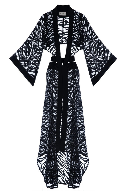 Sevilla Transparent Kimono Dress