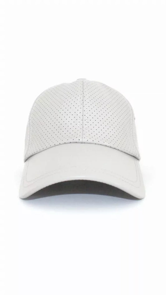 Leather Baseball Cap